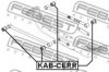 FEBEST KAB-CERR Control Arm-/Trailing Arm Bush